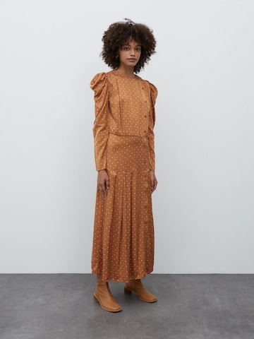 EDITED Dress 'Thalisa' in Brown
