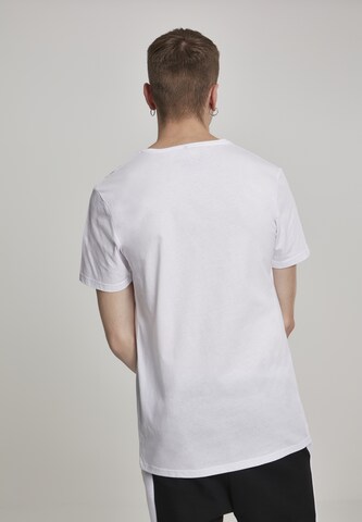 T-Shirt 'Marvel Crew Tee' Mister Tee en blanc