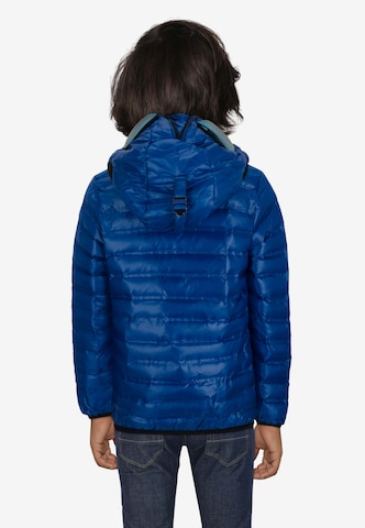 CIPO & BAXX Between-Season Jacket in Blue: front