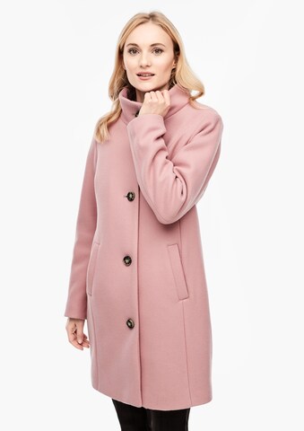 Palton de primăvară-toamnă de la s.Oliver pe roz: față