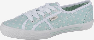 Pepe Jeans Sneakers laag 'Aberlady Cotty' in Groen: voorkant