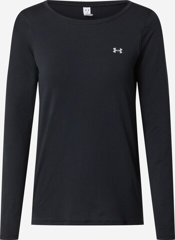 UNDER ARMOUR Funktionsshirt in Schwarz: predná strana