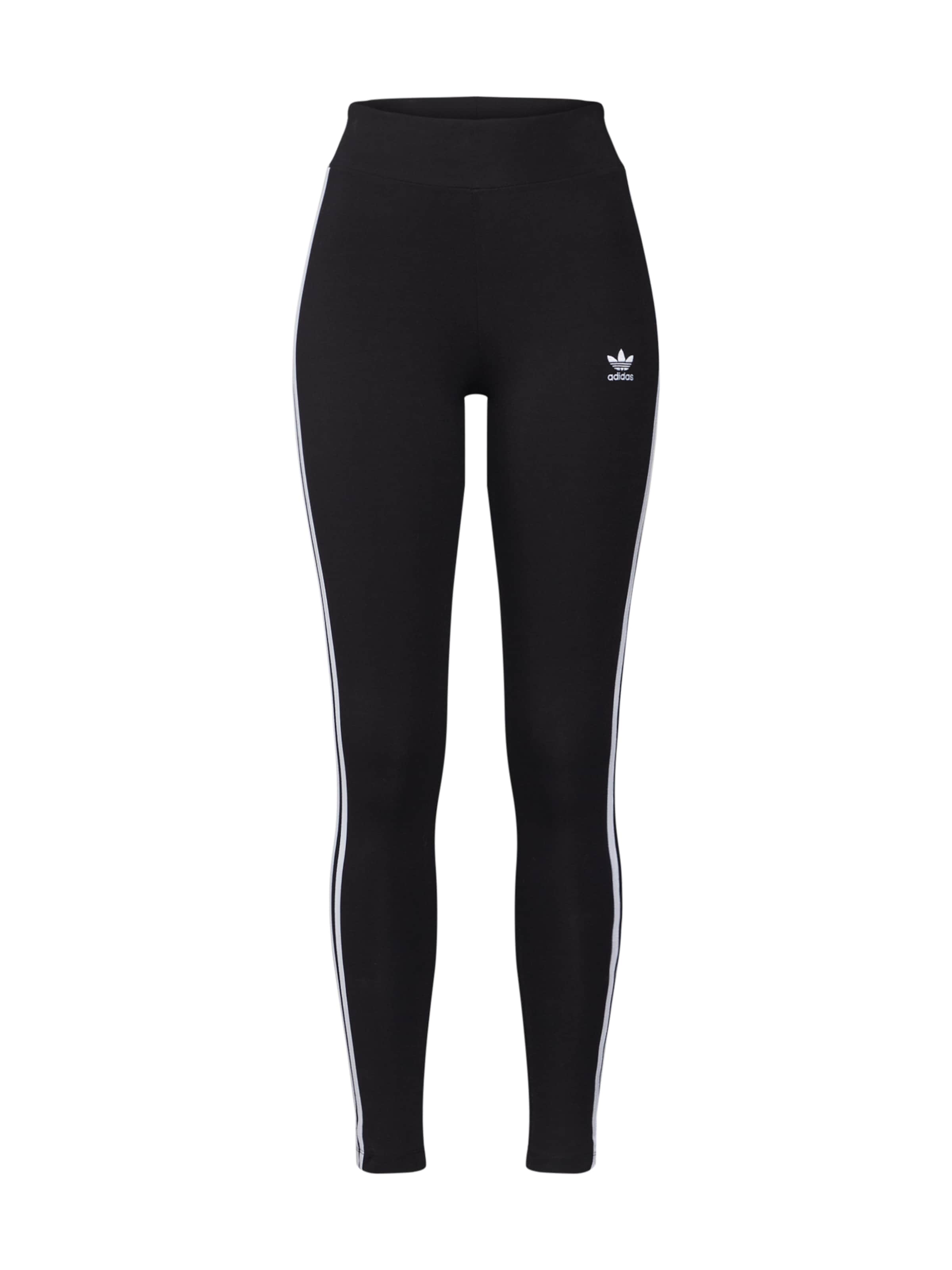 fekete / fehér ADIDAS ORIGINALS Nadrág