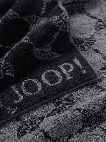 JOOP! Ręcznik plażowy 'Cornflower' w kolorze czarny