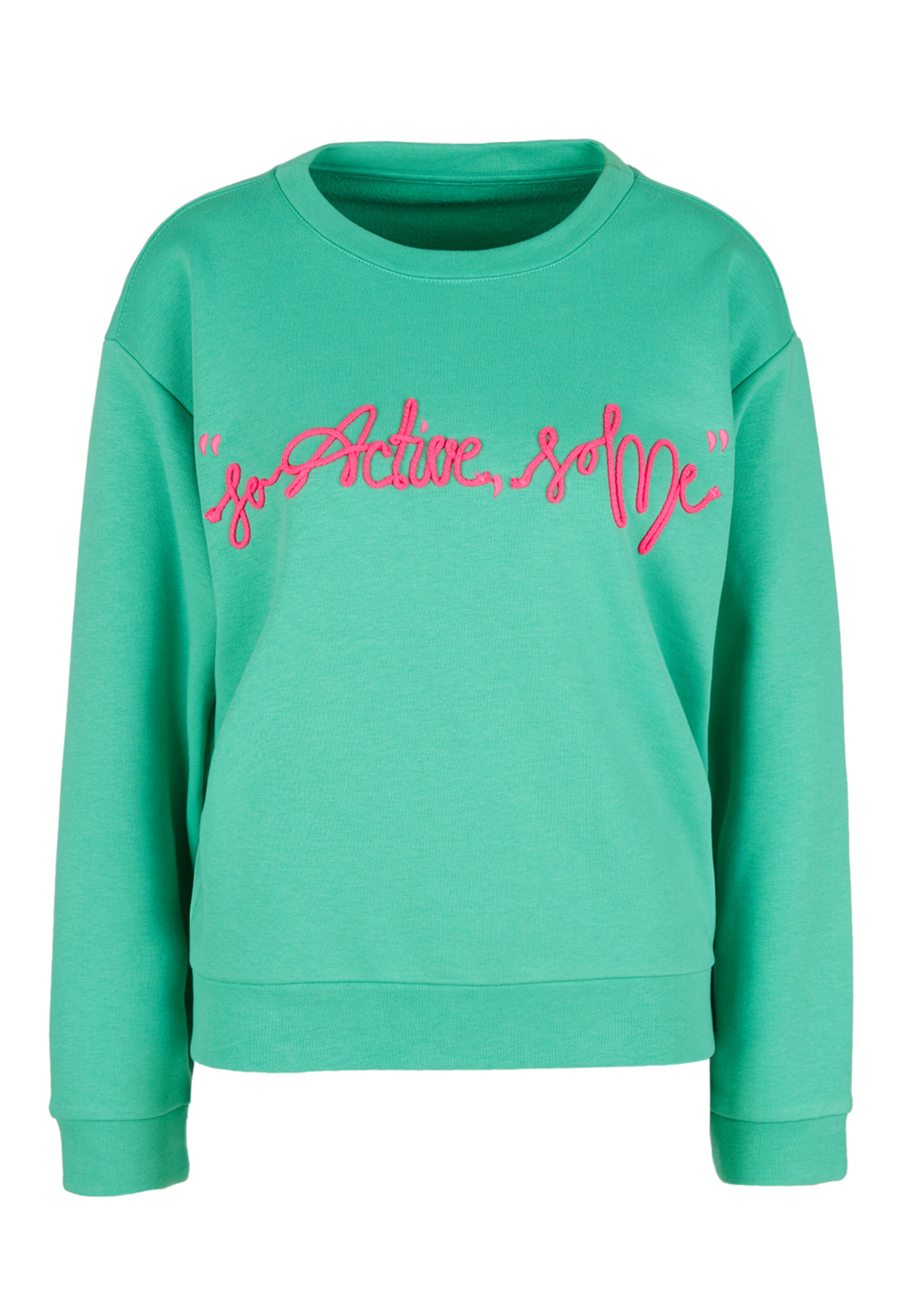 s.Oliver Active - Sweatshirt in jade