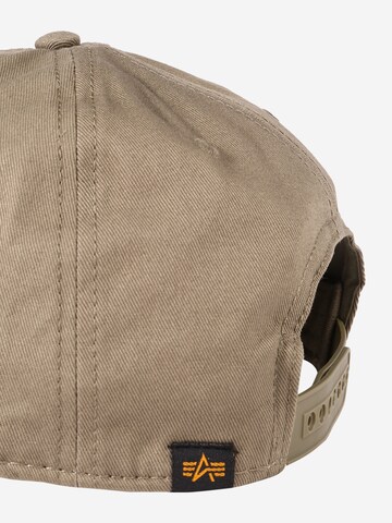 Cappello da baseball 'Alpha' di ALPHA INDUSTRIES in verde