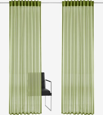 MY HOME Curtains & Drapes in Green: front