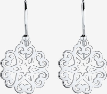 ELLI Ohrringe 'Ornament' in Silber: predná strana