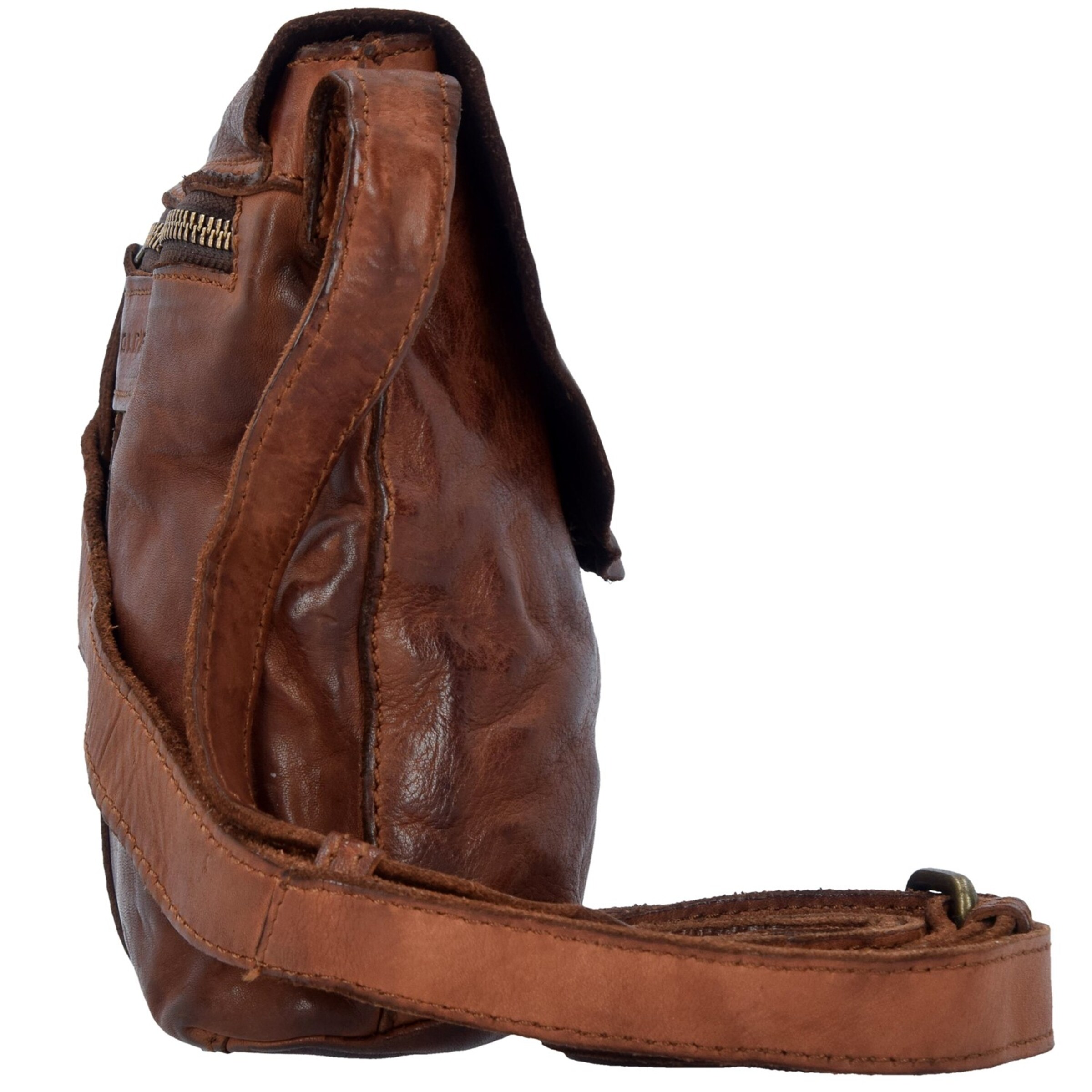 Borsa a tracolla 'Submarine' di Harold's in marrone