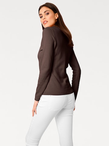 Pull-over heine en marron