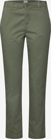 Pantaloni chino 'Girlfriend' di GAP in verde: frontale