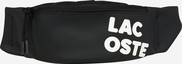LACOSTE Fanny Pack in Black: front