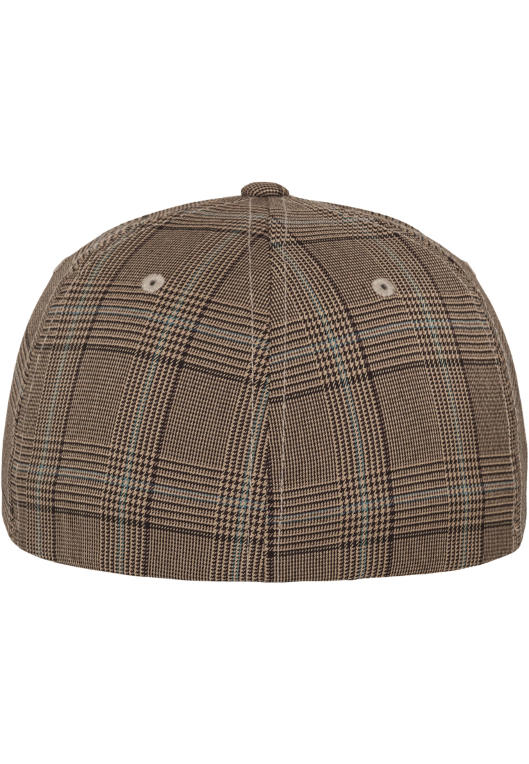 Flexfit - Gorra 'Glen Check' en marrón