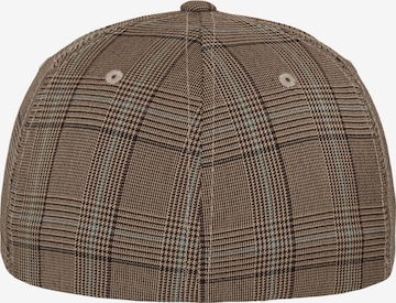 Flexfit Cap 'Glen Check' in Brown