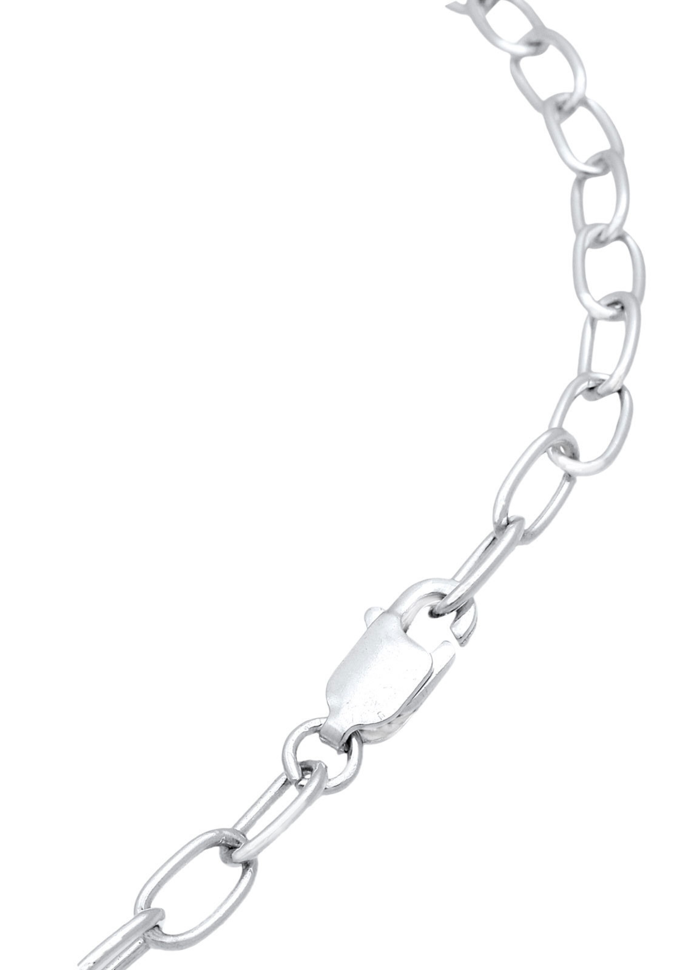 ELLI Bracelet 'Charmträger' in Silver
