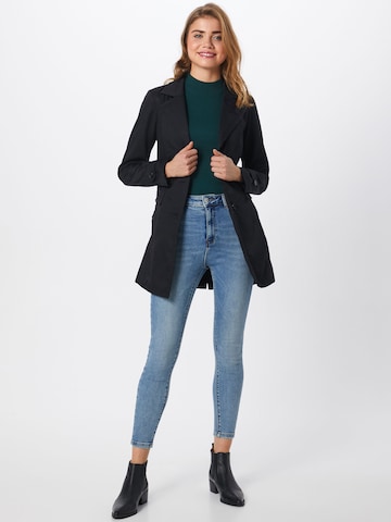 VERO MODA Płaszcz przejściowy 'Eva Abby' w kolorze czarny