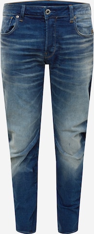 G-Star RAW Slimfit Jeans 'Arc 3D' in Blauw: voorkant