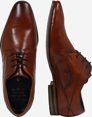 bugatti - Zapatos con cordón 'Morino' en marrón: lado