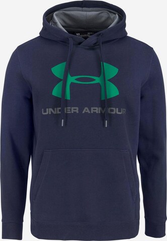 UNDER ARMOUR Sportsweatshirt 'Rival' in Blau: predná strana