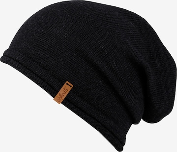 chillouts Beanie 'Leicester Hat' in Black: front