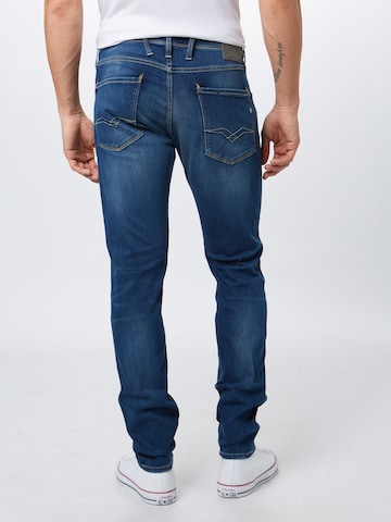 REPLAY Slimfit Jeans 'Anbass' in Blau: zadná strana