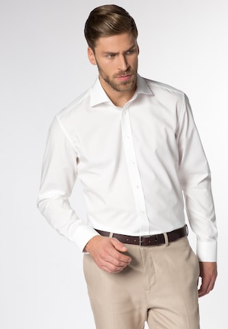 ETERNA Regular fit Business Shirt in White: front