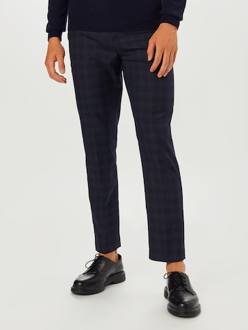 BURTON MENSWEAR LONDON Слим Брюки-чинос в Синий: спереди