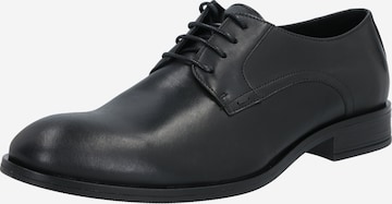 Bianco - Zapatos con cordón en negro: frente