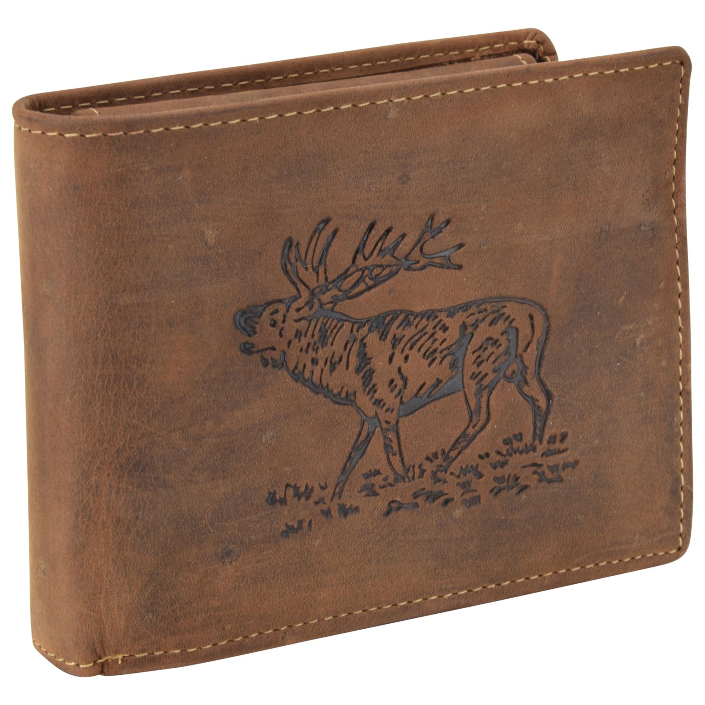 GREENBURRY Wallet in Brown: front