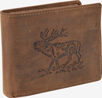 GREENBURRY Wallet in Brown: front