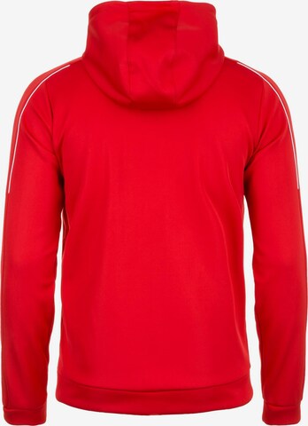 JAKO Athletic Zip-Up Hoodie in Red