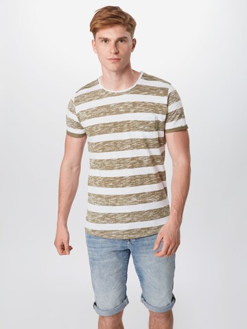 Key Largo Regular Fit T-Shirt 'Airflow' in Grün: predná strana