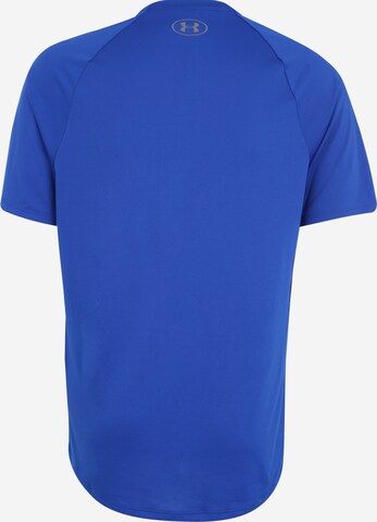 UNDER ARMOUR Regular Fit Funktionsshirt 'Tech 2.0' in Blau: zadná strana