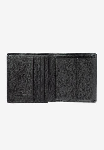 Braun Büffel Wallet 'Prato' in Black