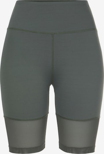 Pantaloni sport LASCANA ACTIVE pe oliv / alb, Vizualizare produs