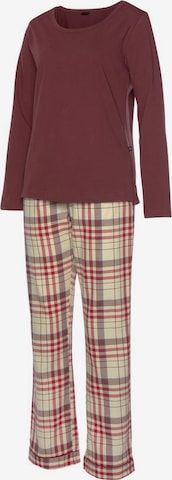 H.I.S Pyjama in Bruin