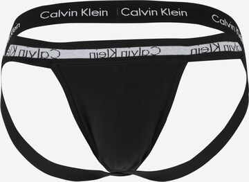Calvin Klein Underwear Slipy – černá: zadní strana