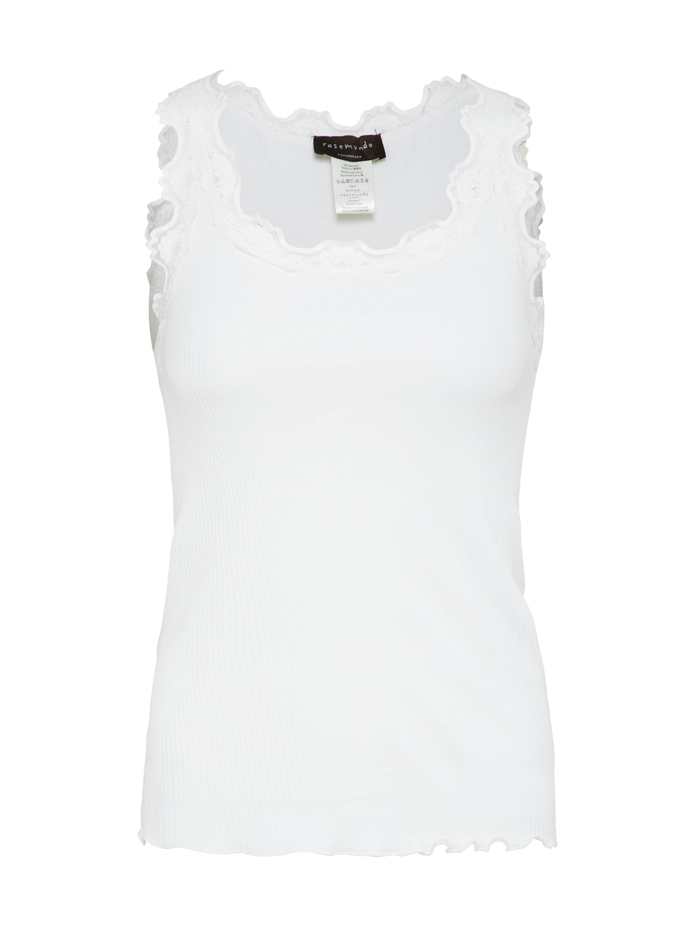 rosemunde Top 'vintage lace' - fehér: elől