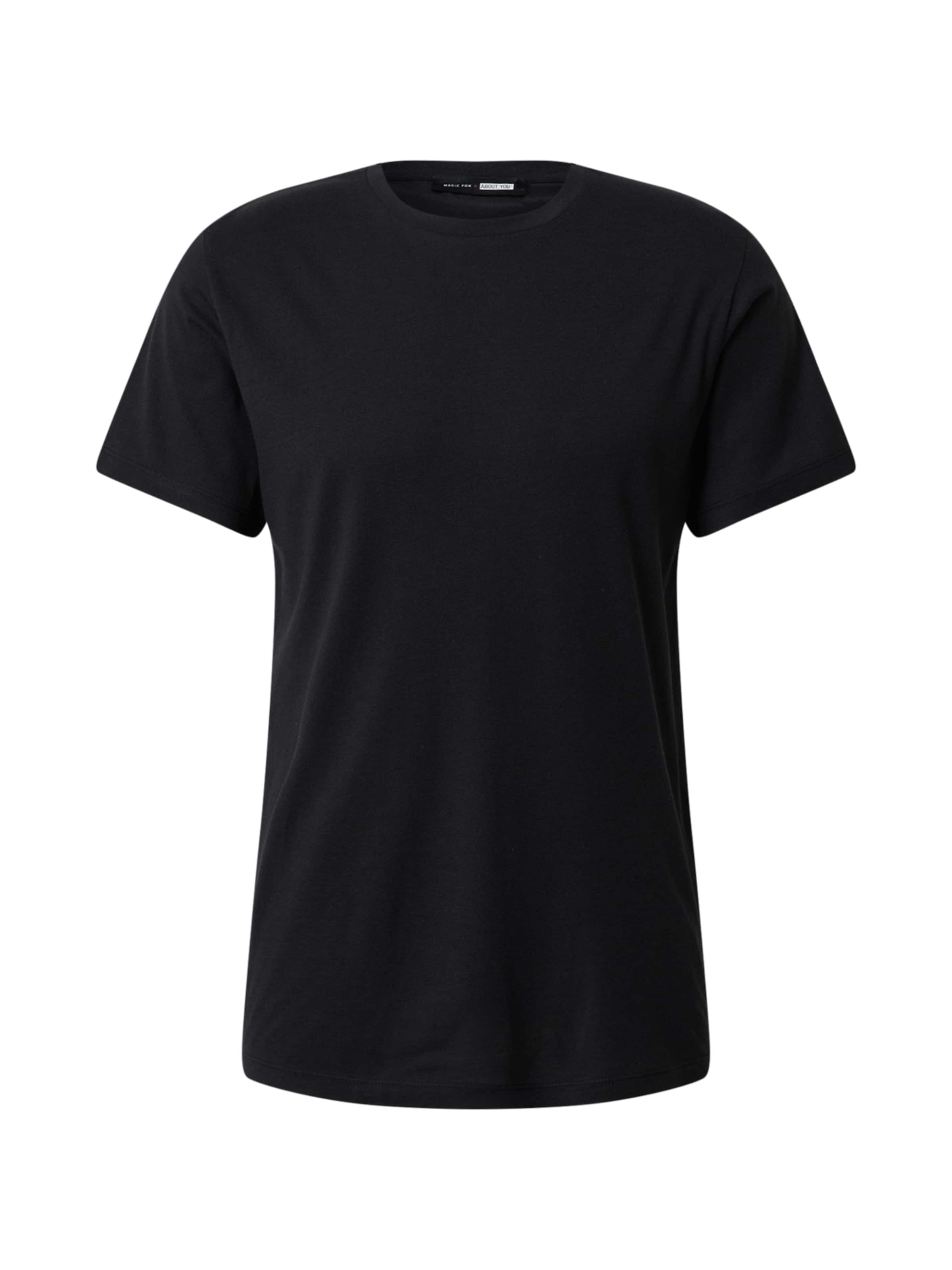 DAN FOX APPAREL Regular fit Shirt 'Piet' in Black: front
