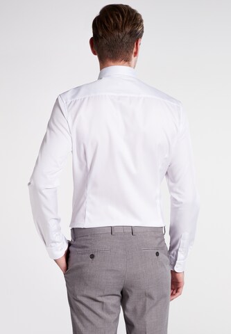 ETERNA Slim fit Button Up Shirt in White