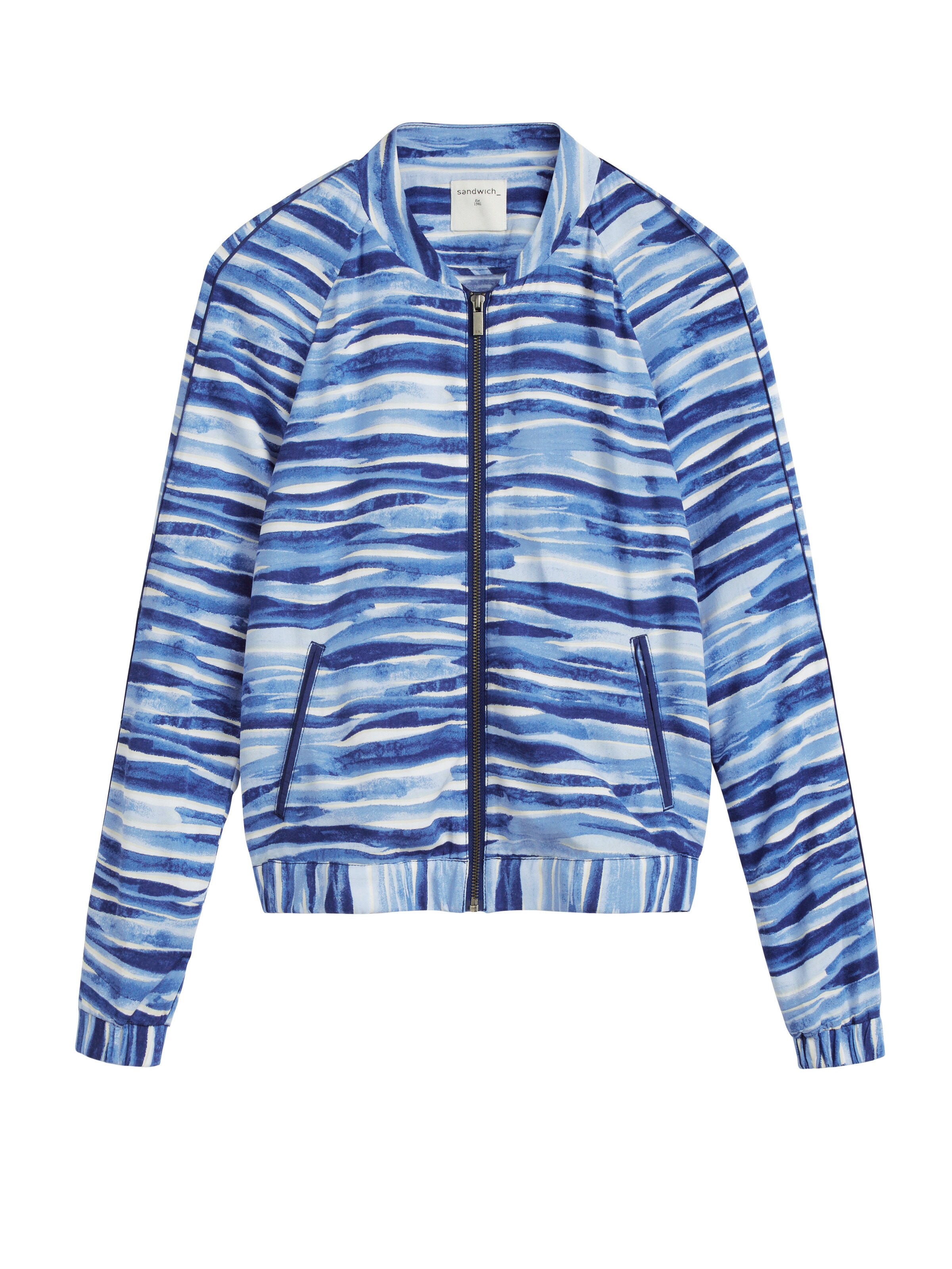 Sandwich - Jacket in blau