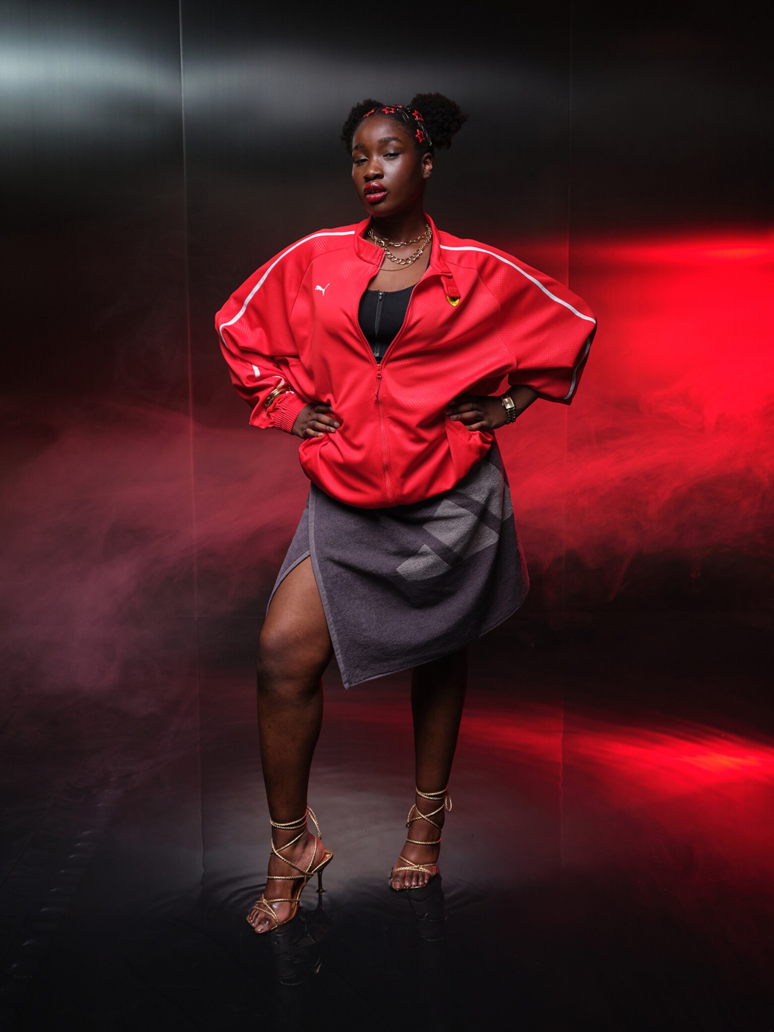 Estel - Street-Chic Ferrari Aesthetic Look
