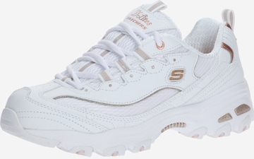 SKECHERS Sneakers laag in Wit: voorkant