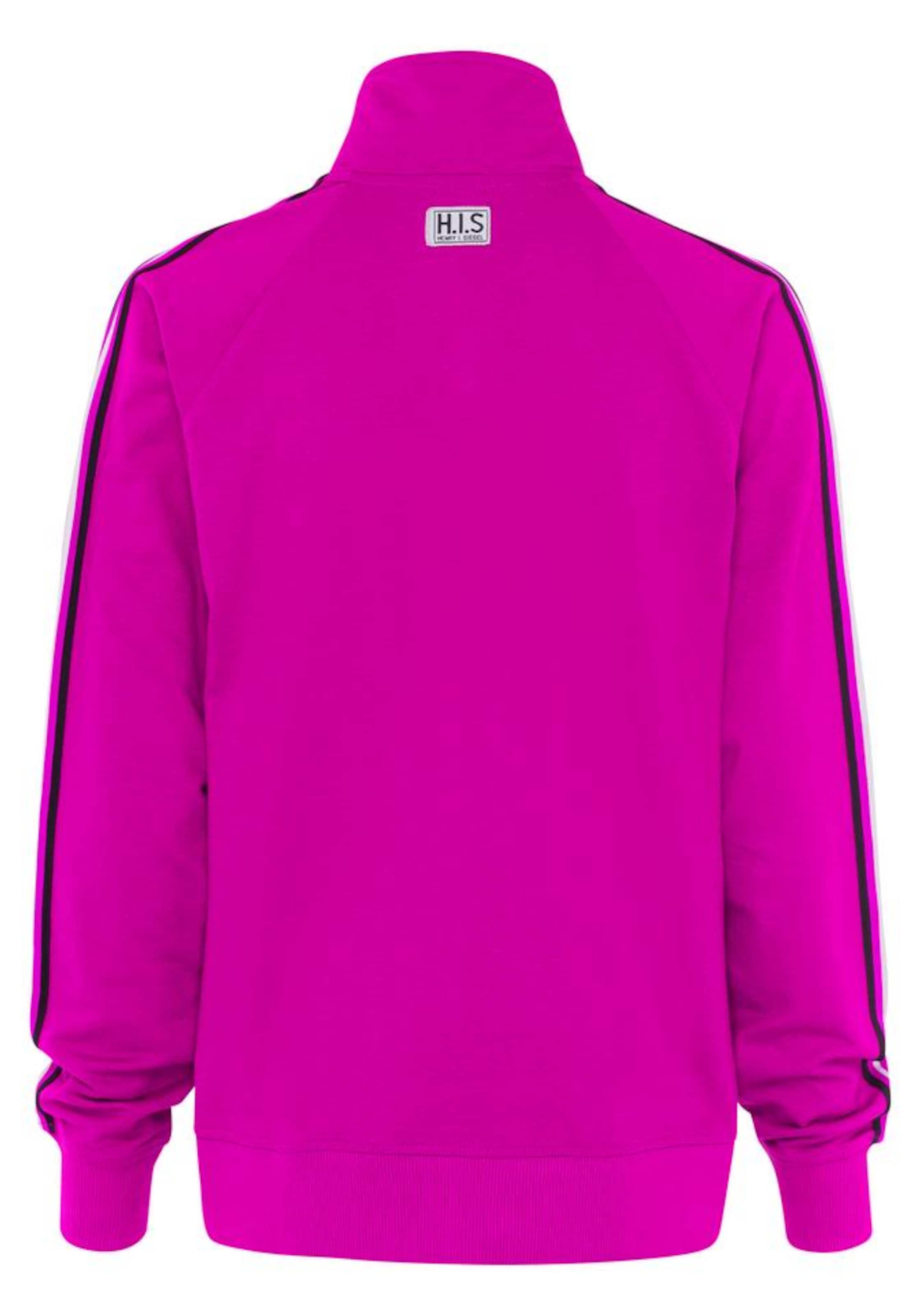 H.I.S Tepláková bunda - Ružová