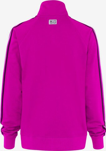 H.I.S Sweatjacke in Pink