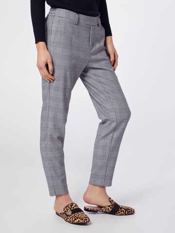 OBJECT Slimfit Hose 'Lisa' in Grau: Vorderseite