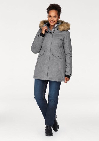 POLARINO Funktionsparka in Grau