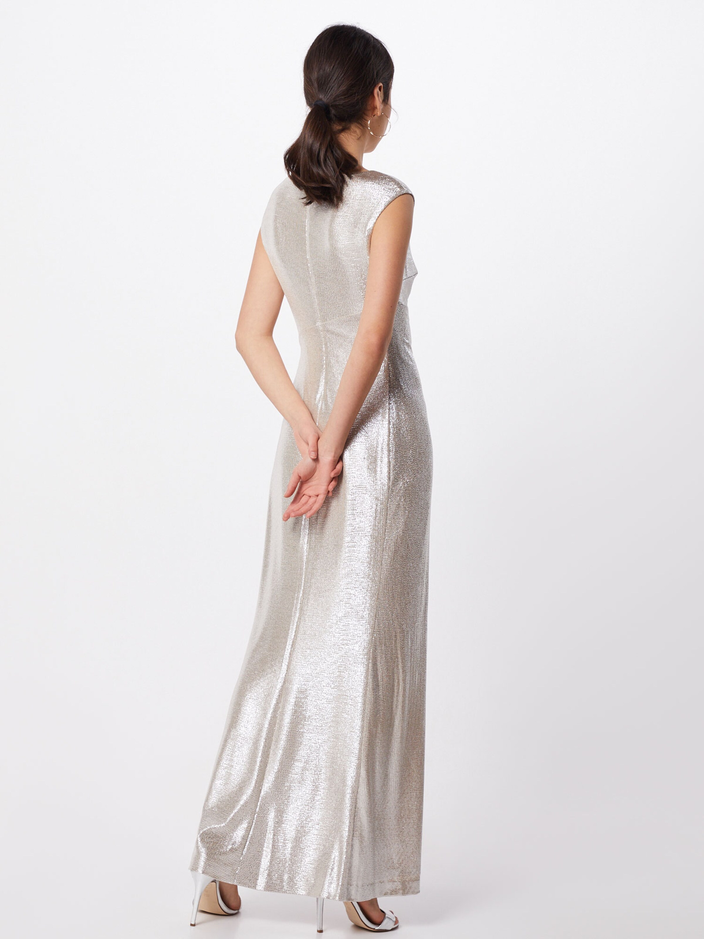 Lauren Ralph Lauren Robe de soirée 'ILIANNE' en or: Vue de dos