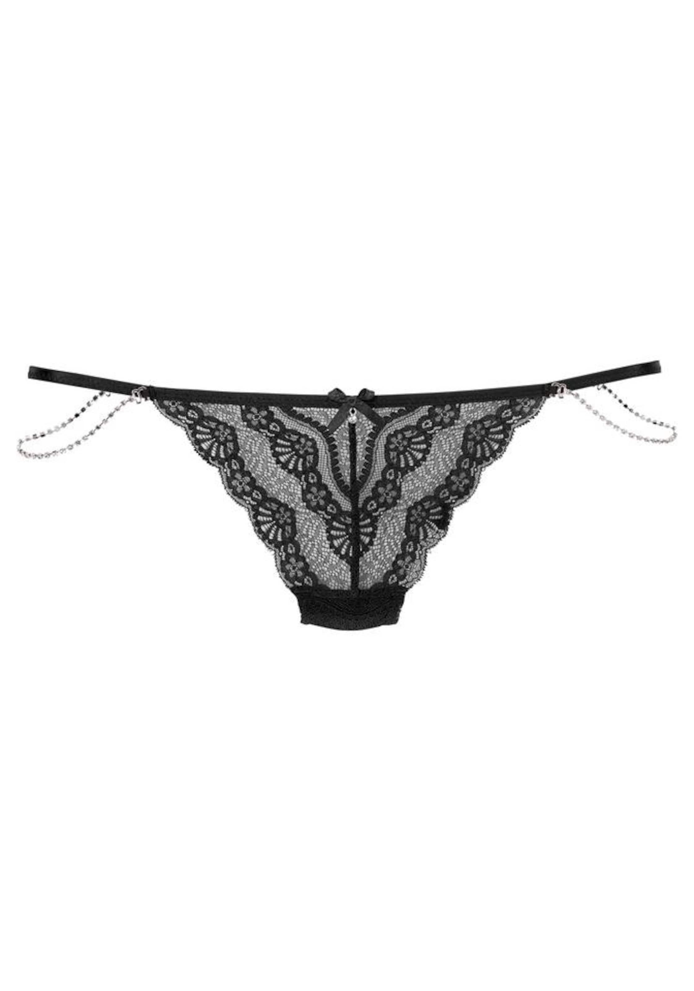 LASCANA Стринги в Черный: спереди