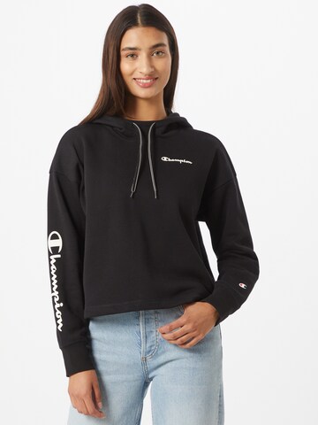 Champion Authentic Athletic Apparel Sweatshirt i sort: forside